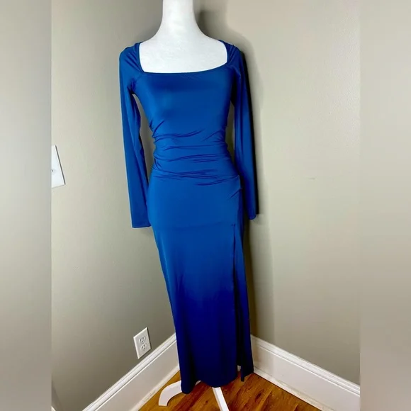 strapless open back dress Princess Polly 